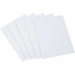 MasterVision "6 Magnetic Dry-Erase Writable Strips, 6in x 0.88in, White, Pack Of 25