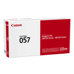 Canon 057 Black Toner Cartridge, 3009C001