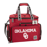 Mobile Dog Gear NCAA Week Away Bag, 12inH x 8inW x 16-1/2inD, Oklahoma Sooners