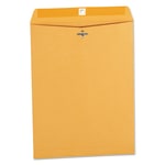 Universal Center-Seam  9 1/2in x 12 1/2in Manila Envelopes, Clasp Closure, 32 Lb, Brown Kraft, Box Of 100