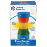 Time Tracker Visual Timer & Clock, 9inH, Multicolor