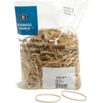 Business Source Quality Rubber Bands - Size: #32 - 3in Length x 0.1in Width - Sustainable - 700 / Pack - Rubber - Crepe