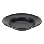 Foundry Mediterranean Rim Soup Bowls, 12 Oz, 9 3/4in, Black, Pack Of 12 Bowls