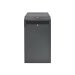 Tripp Lite 12U Wallmount Low Profile Vertical Rack Enclosure Server Cabinet - Rack cabinet - wall mountable - black - 12U - 19in