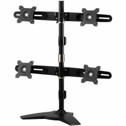 Amer - Stand - for 4 LCD displays - aluminum alloy - screen size: 15in-24in - desktop stand