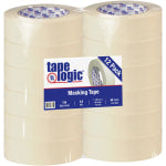 Tape Logic 2400 Masking Tape, 3in Core, 1.5in x 180ft, Natural, Pack Of 12