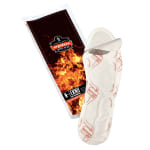 Ergodyne N-Ferno 6995 Foot Warming Packs, 3in x 10in, White, Case Of 20 Packs