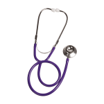 MABIS Spectrum Dual Head Lightweight Stethoscope, 30inL, Purple