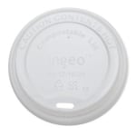 Karat Earth Dome Sipper Lids, White, Case Of 1,000 Lids