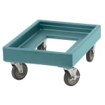 Cambro Camdolly Milk Crate Dolly, 9in x 20-3/4in, Blue