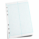 Rite in the Rain All-Weather Loose-Leaf Copy Paper, Field Grid, 4 5/8in x 7in, 500 Sheets Per Case, 0.54 Lb, 85 Brightness, Case Of 5 Reams