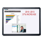 MasterVision - Interactive whiteboard - 96in - infrared - wired - USB