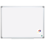 MasterVision Earth Gold Ultra Magnetic Dry-Erase Whiteboard, 48in x 36in, 45% Recycled, Aluminum Frame With Silver Finish