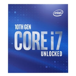 Intel Core i7 (10th Gen) i7-10700K Octa-core (8 Core) 3.80 GHz Processor - Retail Pack - 16 MB L3 Cache - 64-bit Processing - 5.10 GHz Overclocking Speed - 14 nm - Socket LGA-1200 - Intel UHD Graphics 630 - 125 W - 16 Threads