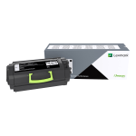 Lexmark 520HA Black High Yield Toner Cartridge