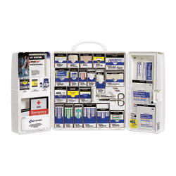 First Aid Only SmartCompliance Large First Aid Cabinet, 14-1/4inH x 4inW x 13-1/4inD