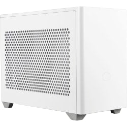 Line Cooler Master MasterBox MCB-NR200-WNNN-S00 Computer Case - White - Mesh, Plastic, Steel - 4 x Bay - 2 x 3.62in , 4.72in x Fan(s) Installed - 0 - Mini ITX, Mini DTX Motherboard Supported - 7 x Fan(s) Supported