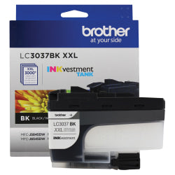 Brother LC3037 Extra-High-Yield Black Ink Cartridge, LC3037BKS