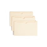 Smead Manila File Jackets, Reinforced Tab, 2in Expansion, Legal Size, Box Of 50