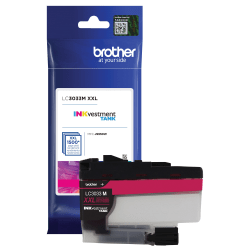 Brother LC3033 INKvestment Tank High-Yield Magenta Ink Tank, LC3033M