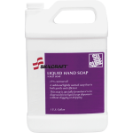 SKILCRAFT Bathroom Dispenser Liquid Hand Soap - Cashmere ScentFor - 1 gal (3.8 L) - Hand - Clear - Non-clog, Drip-free, Bio-based - 6 / Carton