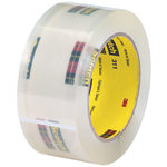 Scotch 311 Carton Sealing Tape, 3in Core, 2in x 110 Yd., Clear, Pack Of 6