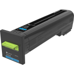 Lexmark Original Toner Cartridge - Laser - High Yield - 17000 Pages - Cyan