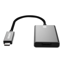 Kanex Premium USB-C to HDMI 4K Adapter - External video adapter - USB-C - HDMI - black, aluminum, space gray