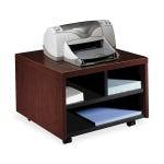 HON 10500 Series Mobile Printer/Fax Cart, 14 1/8inH x 20inW x 19 7/8inD, Mahogany