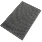 Guardian Floor Protection EcoGuard Floor Mat - Indoor, Outdoor, Carpeted Floor, Hard Floor - 36in Length x 24in Width - Rectangular - Rubber - Charcoal - 1Each