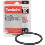 Sanitaire Style RD Vacuum Belt - 2/Pack - Black