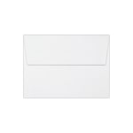 LUX Invitation Envelopes, A7, Peel & Stick Closure, White, Pack Of 250