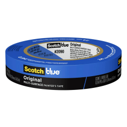 ScotchBlue Original Painters Tape 2090-24NC, 0.94 in x 60 yd (24mm x 54,8m)