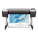 HP DesignJet T1700dr Color Inkjet Large-Format Printer