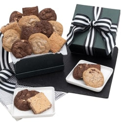 Gourmet Gift Baskets Cookie & Brownie Gift Box, Set Of 10 Pieces