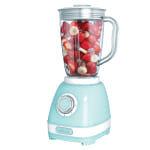 Brentwood Retro 2-Speed Blender With 50 Oz Plastic Jar, Blue