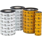 Zebra Wax Ribbon 1.57inx1476ft 2100 High Performance 1in core - Thermal Transfer - Black - 24