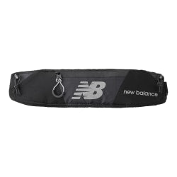 New Balance Running Stretch Belt, 2-3/5in x 11in, Black