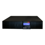 Minuteman Encompass EC3000RT2UNC - UPS (rack-mountable / external) - AC 120 V - 2700 Watt - 3000 VA - RS-232, USB - output connectors: 6 - 2U