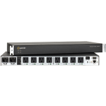 Perle RPS830 8-Outlets PDU - IEC 60320 C20 - 8 x NEMA 5-15R - 120 V AC - Network (RJ-45) - 1U - Horizontal - Rack-mountable