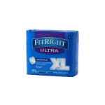 FitRight Ultra Protective Underwear, Extra-Large, 56 - 68in, White, Case Of 20