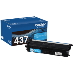 Brother Genuine TN437C Ultra High-Yield Cyan Toner Cartridge