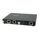 Perle SMI-110-S1SC40D - Fiber media converter - 100Mb LAN - 10Base-T, 100Base-TX, 100Base-BX - RJ-45 / SC single-mode - up to 24.9 miles - 1550 (TX) / 1310 (RX) nm