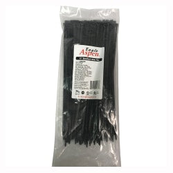 Pro Brand Cable Ties, 11in, Black, Pack Of 100