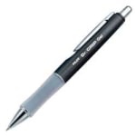 Pilot Dr. Grip LTD Gel Rollerball Pen, Fine Point, 0.7 mm, Charcoal Barrel, Black Ink