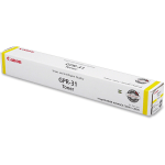 Canon GPR-31 Yellow High Yield Toner Cartridge, 2802B003