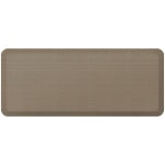 GelPro NewLife Designer Comfort Grasscloth Anti-Fatigue Floor Mat, 20in x 48in, Pecan