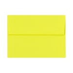 LUX Invitation Envelopes, A6, Peel & Press Closure, Citrus, Pack Of 1,000