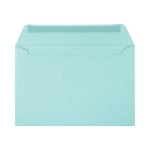 LUX Booklet 6in x 9in Envelopes, Peel & Press Closure, Seafoam, Pack Of 1,000