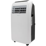 SereneLife SLACHT128 Portable Air Conditioner And Heater, 32-1/10in x 13-4/10in, White